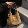 Hand Woven large capacity straw bag for Beach and Summer Travel