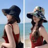 Bohemian Reversible Floral Bucket Hat for Women