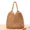 Handmade Cotton Woven beach bag and Summer Vacation Shopper