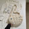 Summer Shell Hollow Woven Shoulder Bag