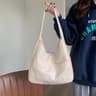 Large Capacity Women Shoulder Bag & Casual Commuting Leather Tote Handbag