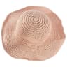 Foldable Straw Sun Hat For Women Breathable Beach Bucket Hat 6
