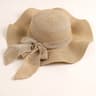 Luxe Oversize Straw Beach Hat With Bow For Women 3