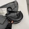 Classic PU Leather Half Moon Shoulder Bag