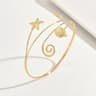 Coastal Starfish and Shell Upper Arm Cuff Beach Body Chain