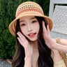 Handwoven Boho Beach Hat for Women