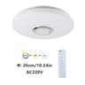 Smart RGB LED Ceiling Light with Bluetooth Speaker  Remote