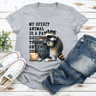 My Spirit Animal Is A Fat Raccoon Tee 0