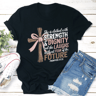 She Is Clothed With Strength  Dignity Tee 1