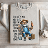 Theres No Need To Repeat Yourself Sweatshirt 3