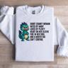 Short Cranky Woman Hated Sweatshirt 4
