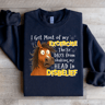 I Get Most Of My Exercise Sweatshirt 0