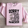 Sorry I Licked You Sweatshirt 0