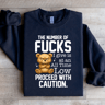 The Number Of Fcks Sweatshirt 2