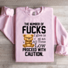The Number Of Fcks Sweatshirt 3