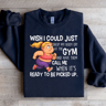 Wish I Could Just Drop My Body Sweatshirt 2