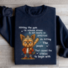 Hitting The Gym To Release Stress Is Not Nearly As Effective Sweatshirt 1