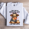 I Dont Need An Inspirational Quote Sweatshirt 2
