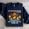 My Ducks May Not Be In A Row Sweatshirt 3
