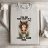 You See This Face Sweatshirt 0