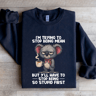 Im Trying To Stop Being Mean Sweatshirt 1