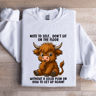 Note To Self Dont Sit On The Floor Sweatshirt 0