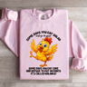 Some Days You Eat Salad And To Yoga Some Days Sweatshirt 3