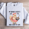 My Baking Secrets A Pinch Of This A Dash Of That Sweatshirt 1