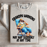 Grandpa Warning May Nap Suddenly AT Any Time Sweatshirt 4