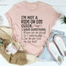Rie Or Die Chick Tee