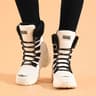Comfortable Snow Boots For Hiking And Outdoors Women Winter Waterproof MidCalf Boots 7