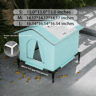 Waterproof Outdoor Winter Pet Cave Bed For Small Dogs Foldable  Washable Pet House 8
