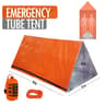 Survival Bivy Shelter Tent Kit Waterproof Mylar Thermal Blanket  Sleeping Bag For Emergency Outdoor 5