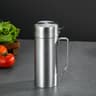 Stainless Steel Leak Proof Oil Strainer  Seasoning Bottle Perfect For Kitchen Storage And Cooking 6