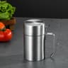 Stainless Steel Leak Proof Oil Strainer  Seasoning Bottle Perfect For Kitchen Storage And Cooking 5