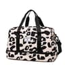 Spacious & Durable Womens Carry On Travel Bag Animal Print Nylon Large Capacity Gym & Overnight Bag