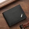 Mens Slim Leather Wallet Soft  Foldable Minimalist Design 4