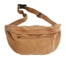 Trendy Unisex Canvas Waist Bag Large Capacity Crossbody Chest Pack for Phones Streetwear & Hip Hop Style