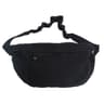 Trendy Unisex Canvas Waist Bag Large Capacity Crossbody Chest Pack for Phones Streetwear & Hip Hop Style