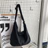Large Canvas Crossbody Bag For Women Casual Cotton Canvas Shoulder Bag For School Travel And Everyd 4