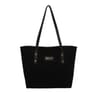 Womens Large Capacity Corduroy Shoulder Tote Bag Stylish Comfortable Work  Commuting Bag 5