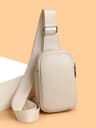 Genuine Leather Crossbody Chest Bag For Women Stylish Shoulder Purse 4