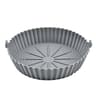 Premium Air Fryer Silicone Basket Liners Reusable Non Stick Pot  Parchment Paper Replacement 5