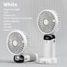 Foldable Portable Handheld Fan USB Rechargeable Mini Neck And Desktop Fan 7