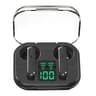 Transparent Wireless Bluetooth Earbuds with ENC Mic and LED Power Display