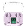 Transparent Wireless Bluetooth Earbuds with ENC Mic and LED Power Display