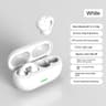Wireless Open Ear Bluetooth Headphones Sports Gaming Earphones with HD Call & Noise Cancelling