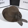 Womens Foldable Straw Sun Hat With Bowknot For Beach Travel 3