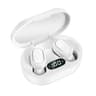 Wireless Bluetooth Earbuds with LED Display Case and Mic
