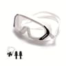 Wide View Anti Fog Swimming Goggles with Earplugs for Diving and Water Sports